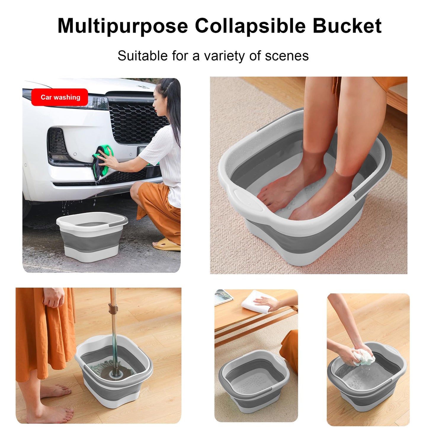 Collapsible Foot Soak Tub
