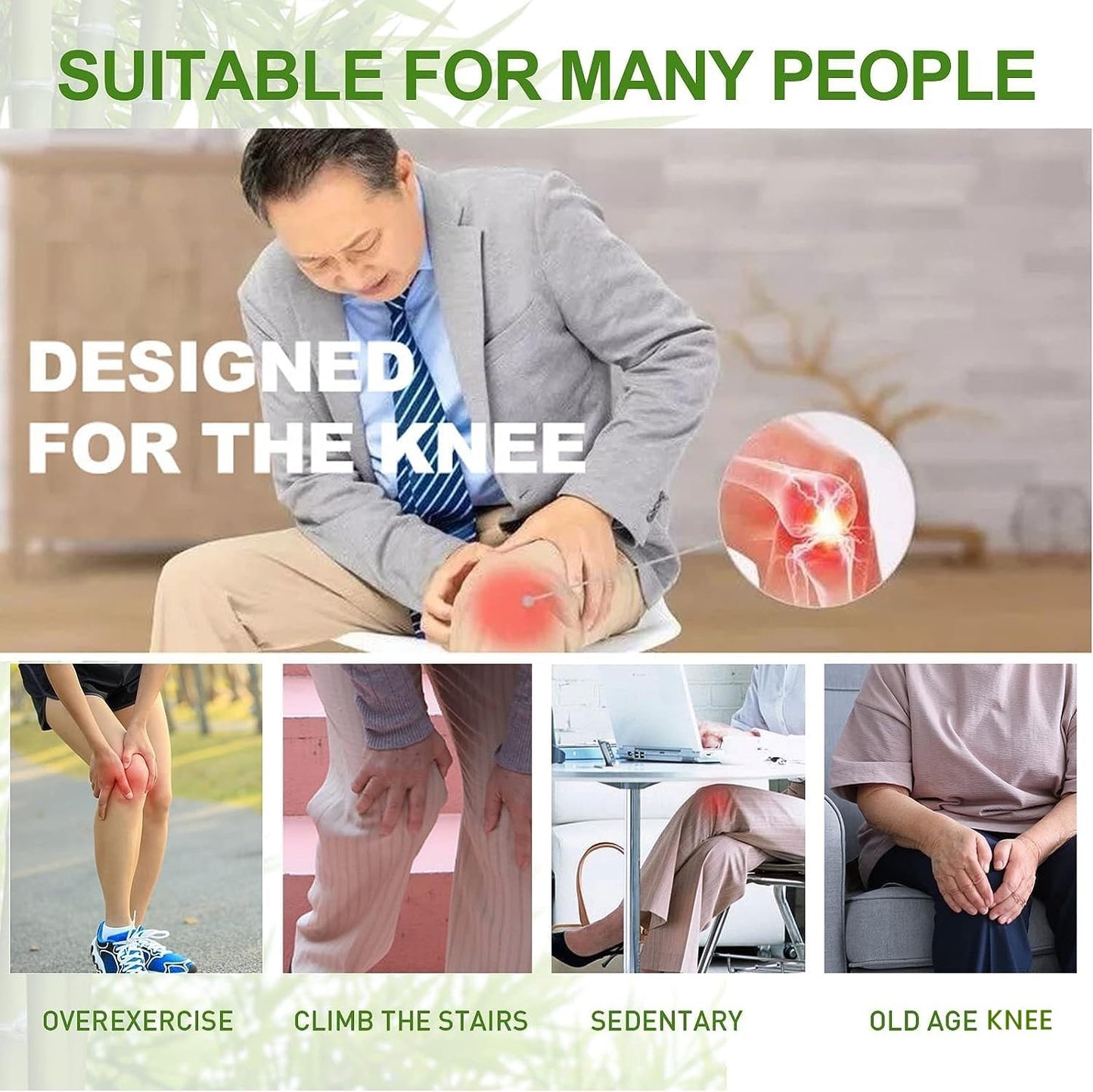 Clevorae Natural Knee Joint Patches