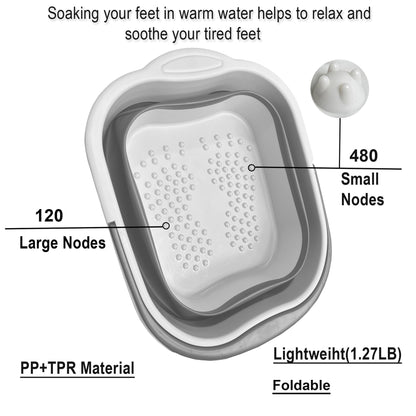 Collapsible Foot Soak Tub